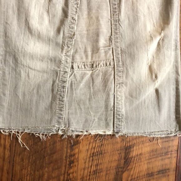 Cute Miss Me Jean Skirt Reconstructed Size 27 - Picture 2 of 14